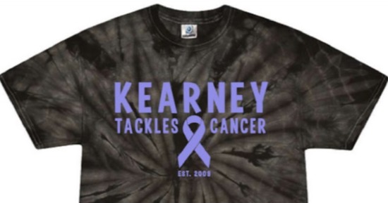 Kearney Tackles Cancer Kicks-off Annual Shirt Sales to Help Local Cancer Patients